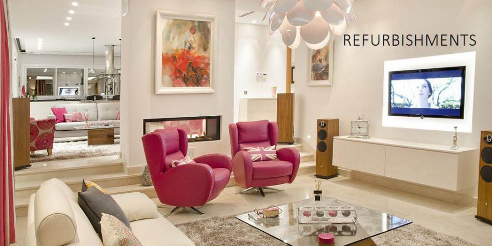 New skin for your home: Refurbishments  We love working with trendy lines and curves full of life to renovate houses and buildings.