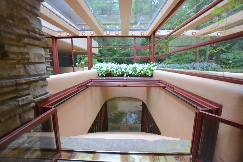 Stairs Fallingwater house